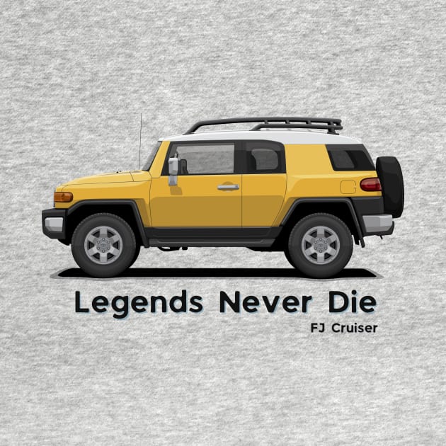 Toyota FJ Cruiser - Yellow by TheMugzzShop